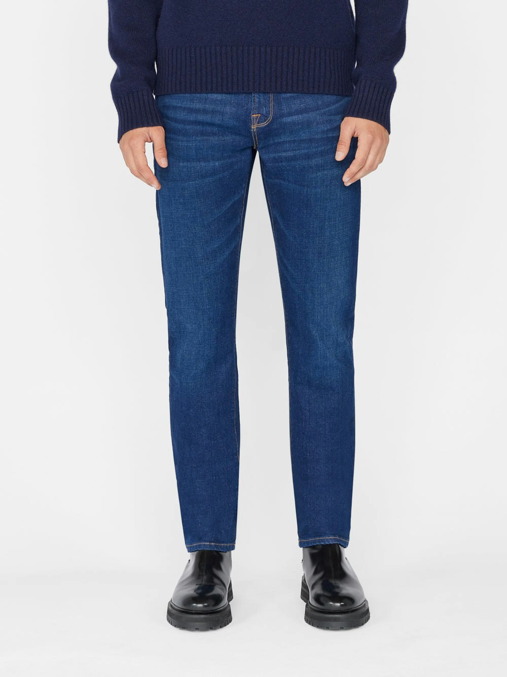 jeans front view